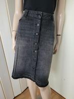 Maison Scotch denim rok grijs maat 38/M, Maat 38/40 (M), Zo goed als nieuw, Grijs, Boven de knie