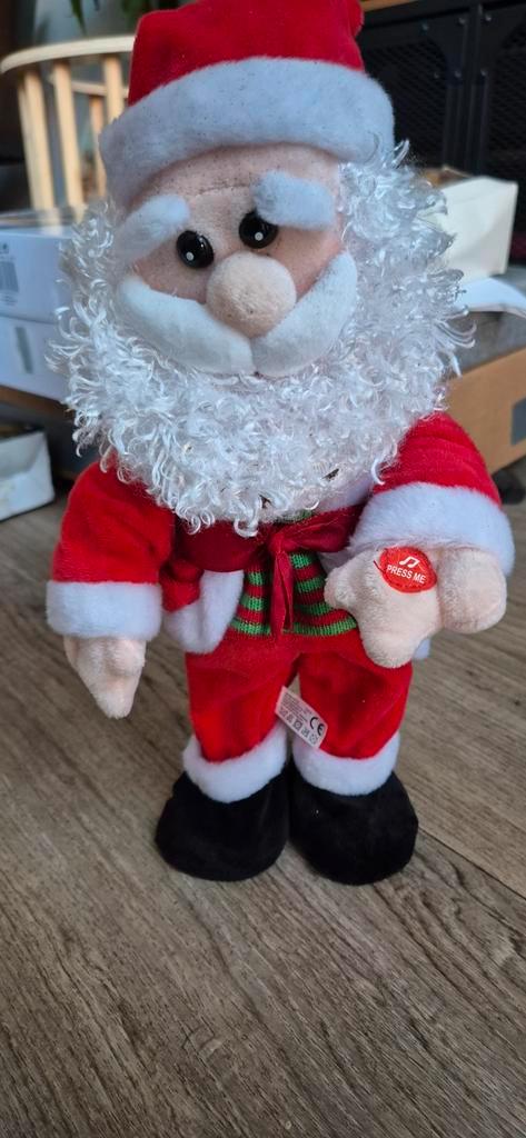 Zingende Dansende Kerstman - Zo Goed Als Nieuw!, Diversen, Kerst, Zo goed als nieuw, Ophalen