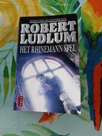 Boek: Het Rhinemann spel - Robert Ludlum., Gelezen, Ophalen of Verzenden, Robert Ludlum, Nederland
