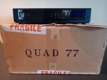 QUAD 77 CD-PLAYER CRYSTAL DAC BOXED + MANUAL + QUADLINK  beschikbaar voor biedingen