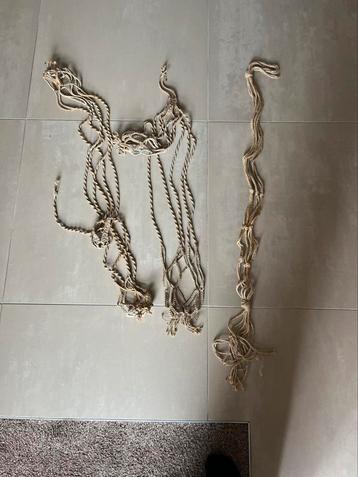 3 touwen voor hangplanten, potjes, hangplantjes, hangtouw beschikbaar voor biedingen