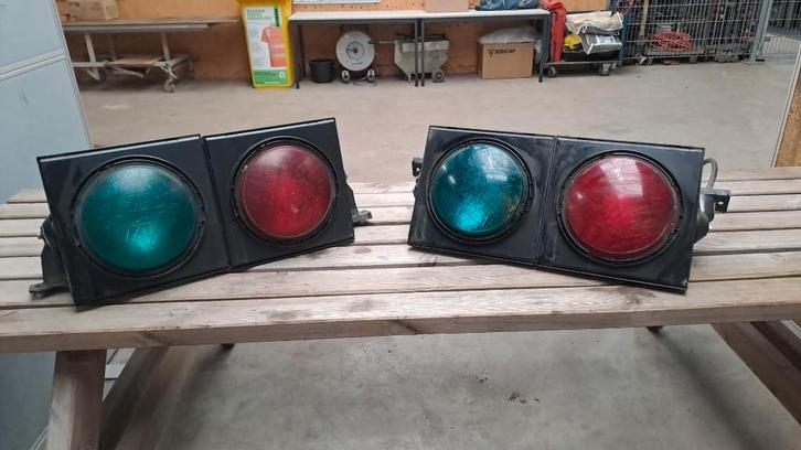 2 Stoplichten set, Muziek en Instrumenten, Licht en Laser, Gebruikt, Licht, Kleur, Ophalen