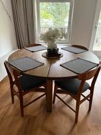 IKEA MÖRBYLÅNGA ronde eettafel, Huis en Inrichting, Ophalen, Scandinavisch, rustiek, Zo goed als nieuw, Vijf personen of meer