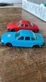 Twee NSU Ro80 modellen van Plastic”Jean W.Germany”
