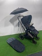 Cybex priam platinum kinderwagen - rose gold met Accessoires, Verstelbare duwstang, Zo goed als nieuw, Ophalen, Kinderwagen