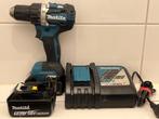 Makita DDF-484 Boor-/schroefmachine 18V 2 Accu's Oplader, Ophalen of Verzenden, Gebruikt, Boor- en Schroefmachine