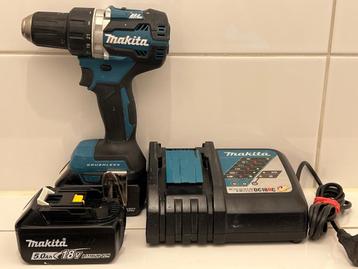 Makita DDF-484 Boor-/schroefmachine 18V 2 Accu's Oplader beschikbaar voor biedingen