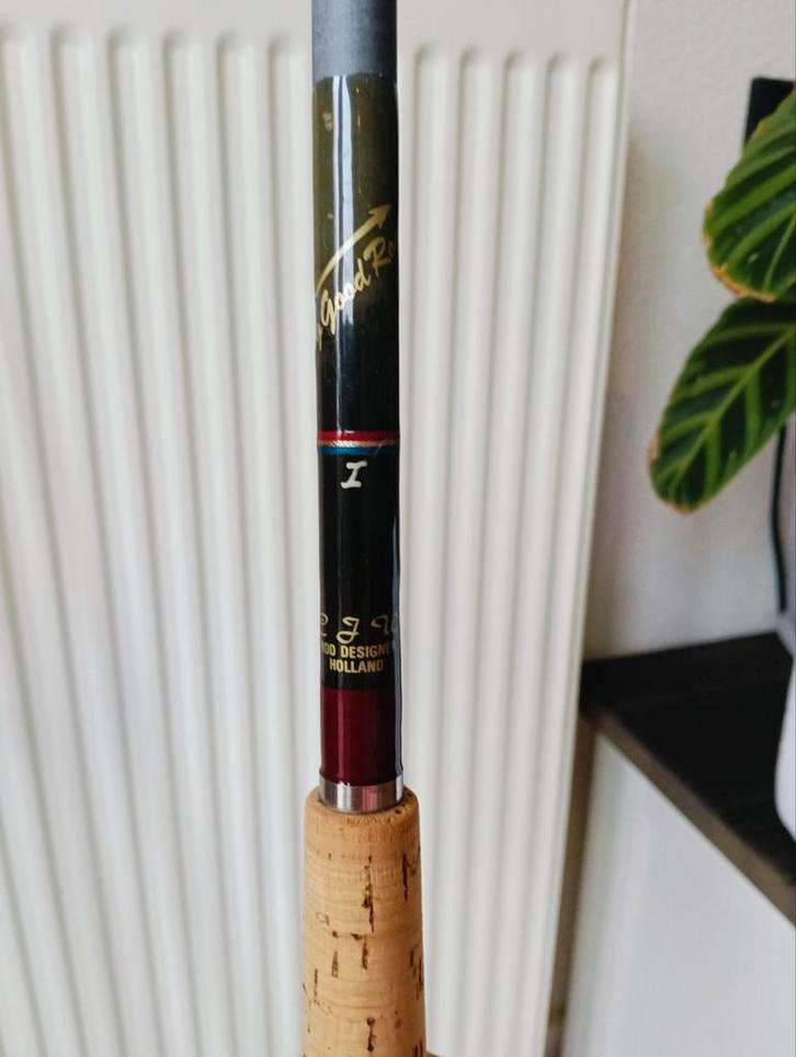 C.J.W fucking good rod 1, Watersport en Boten, Hengelsport | Karpervissen, Zo goed als nieuw, Werphengel, Ophalen of Verzenden