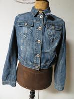 Dames spijker jack maat 42 vintage look Z.G.A.N., Kleding | Dames, Blauw, Maat 42/44 (L), Ophalen of Verzenden, Zo goed als nieuw