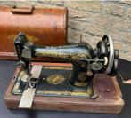 Vintage Singer handslinger Naaimachine nr: F8280758, Antiek en Kunst, Antiek | Naaimachines, Ophalen of Verzenden