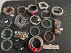 Mix van 19 verschillende armbanden (partij 9), Ophalen of Verzenden, Nieuw, Overige kleuren, Met bedels of kralen