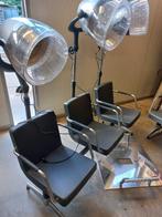 3 kappers stoelen met haardroogkappen kadus transair, Ophalen, Zo goed als nieuw