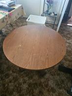 Eiken ronde tafel, Huis en Inrichting, Ophalen of Verzenden, Rond, 50 tot 100 cm, 50 tot 100 cm