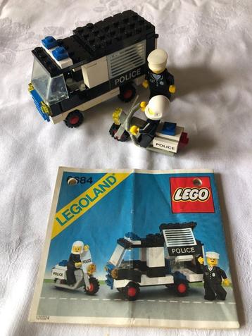 LEGO - retro - set 6684 - politie patrouilleploeg beschikbaar voor biedingen