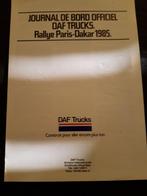 DAF Paris-Dakar 1985 - Journal de Bord - Frans, Auto's, Ophalen of Verzenden, Zo goed als nieuw
