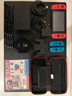 Nintendo switch, Spelcomputers en Games, Spelcomputers | Nintendo Switch, Ophalen, Zo goed als nieuw, Met 2 controllers, Switch Original