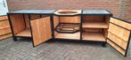 Buitenkeuken staal frame, Tuin en Terras, Buitenkeukens, Ophalen, Nieuw, Houtskool