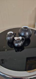 Set van 3  Huizen de Driehoek Vaasjes, Ophalen of Verzenden