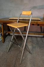 barkruk vintage Ikea  jaren 90  klapstoel, 2e hands, 60 tot 90 cm, Ophalen of Verzenden, Zo goed als nieuw