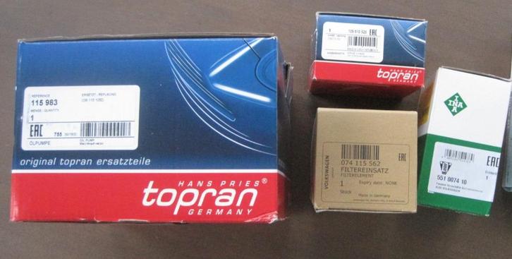 Oliepomp VW Audi Seat Skoda Voor 1.9 TDI 84-160 pk 2000-2009, Auto-onderdelen, Motor en Toebehoren, Audi, Overige automerken, Seat