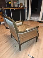 Klassieke fauteuil, Huis en Inrichting, Fauteuils, Hout, Gebruikt, Onbekend, Ophalen of Verzenden