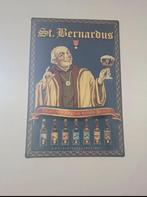 Reclamebord St.-Bernardus Bier Watou (60 x 40 cm), Ophalen of Verzenden, Nieuw, Reclamebord, Plaat of Schild, Overige merken