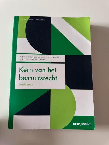Kern van het bestuursrecht - 6e druk beschikbaar voor biedingen