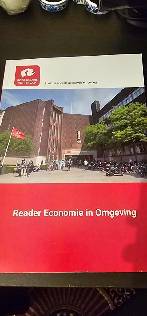 Reader Economie in Omgeving - Hogeschool Rotterdam, Boeken, Studieboeken en Cursussen, Zo goed als nieuw, HBO, Gamma, Ophalen of Verzenden