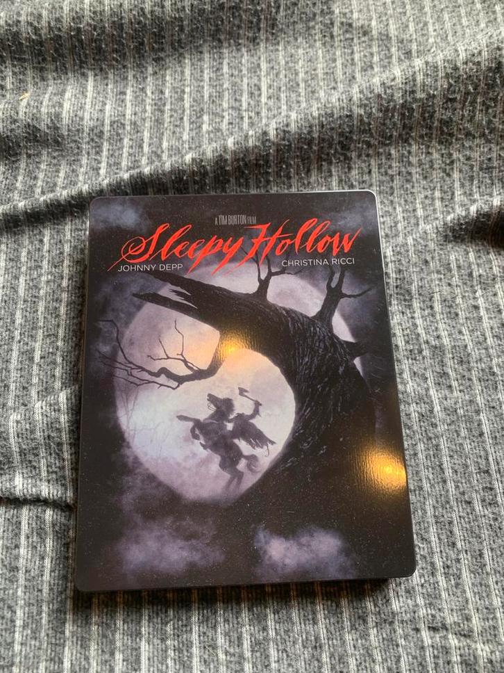 Sleepy Hollow - Limited Steelbook Edition, Cd's en Dvd's, Blu-ray, Zo goed als nieuw, Horror, Boxset, Ophalen of Verzenden