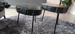 Piet Klerkx Bijzettafels - Set van 2, Minder dan 45 cm, Minder dan 55 cm, Gebruikt, Ophalen of Verzenden