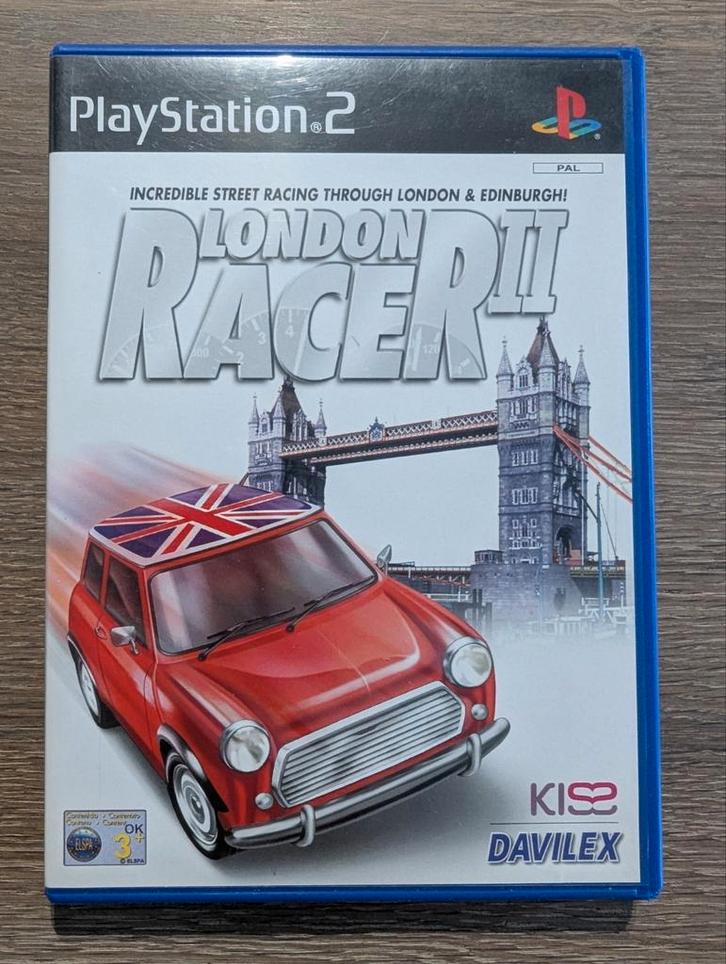 London Racer 2 voor de PlayStation 2, Spelcomputers en Games, Games | Sony PlayStation 2, Zo goed als nieuw, Racen en Vliegen