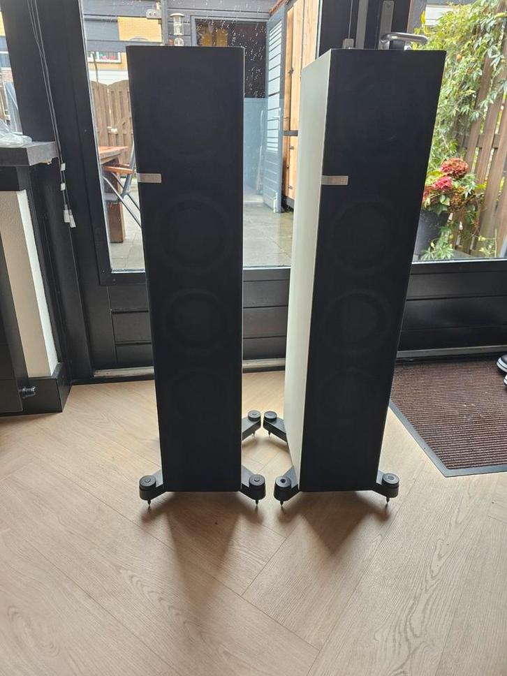 Kef Q500 Speakers - Zeer Goede Staat!, Audio, Tv en Foto, Luidsprekers, Zo goed als nieuw, Front, Rear of Stereo speakers, 120 watt of meer