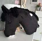 Leuke Zwarte hobbyhorse te koop ZELFGEMAAKT, Verzenden, Nieuw