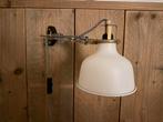 2 beige wandlampjes, Ophalen, Zo goed als nieuw