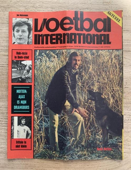 Voetbal International VI Div. tijdschriften uit 1976 / €1,50, Verzamelen, Sportartikelen en Voetbal, Zo goed als nieuw, Boek of Tijdschrift
