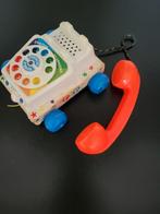 Vintage Fisher Price telefoon uit de jaren 70, Ophalen, Gebruikt, Duw- of Trekspeelgoed, Met geluid