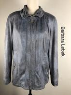 Barbara Lebek Jas  (mt: 40) 16,6/8765, Maat 38/40 (M), Blauw, Barbara Lebek, Ophalen of Verzenden