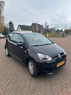 Volkswagen up! 1.0 44KW 2012 Zwart, Auto's, Voorwielaandrijving, Euro 5, Stof, 4 stoelen