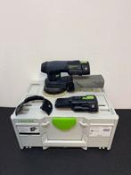 Festool ETSC 125 3,0 I-Plus 18V Li-Ion accu schuurmachine, Doe-het-zelf en Verbouw, Gereedschap | Schuurmachines, Ophalen, Zo goed als nieuw