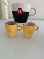 Set van 3 Douwe Egberts mokken, Ophalen of Verzenden, Zo goed als nieuw