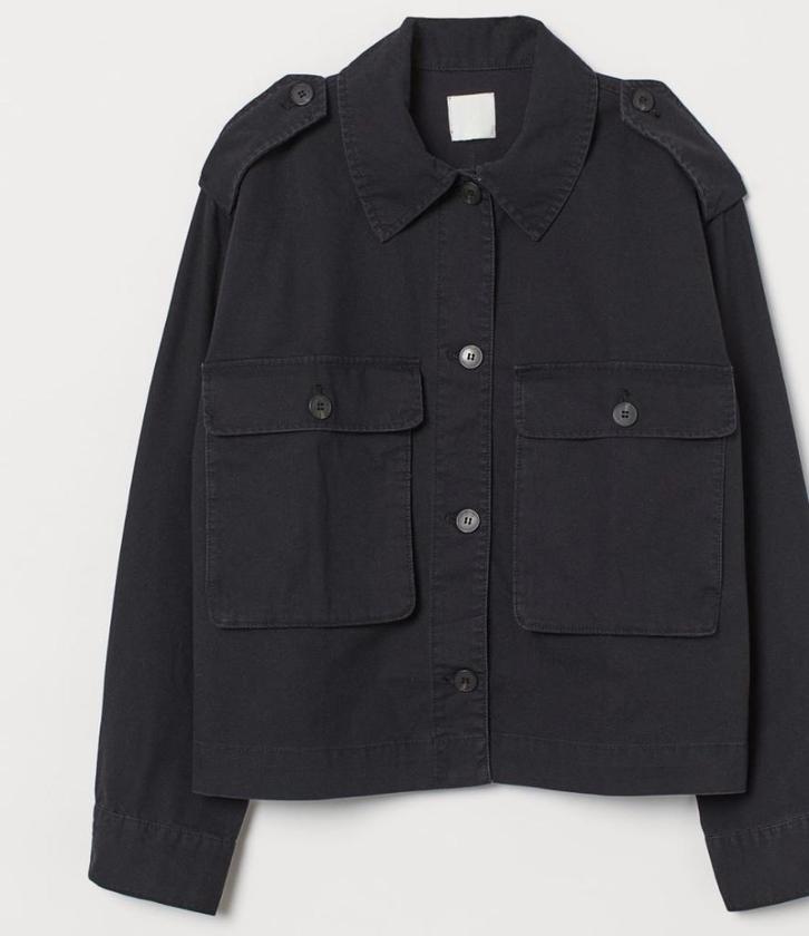 H&M zwart oversized jeans jasje NIEUW maat XS-S, Kleding | Dames, Jasjes, Kostuums en Pakken, Nieuw, Jasje, Maat 34 (XS) of kleiner