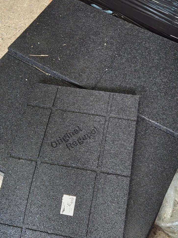 Crossfit rubber Tegels rubberen tegel, Doe-het-zelf en Verbouw, Tegels, Ophalen of Verzenden