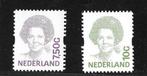 Beatrix zegels 7,50 en 10,00 gulden, Postzegels en Munten, Postzegels | Nederland, Na 1940, Ophalen of Verzenden, Postfris