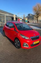 1e eigenaar! Peugeot 108 1.0 Rood 2016 Navigatie Airco  5 dr, Voorwielaandrijving, Stof, USB, 4 stoelen