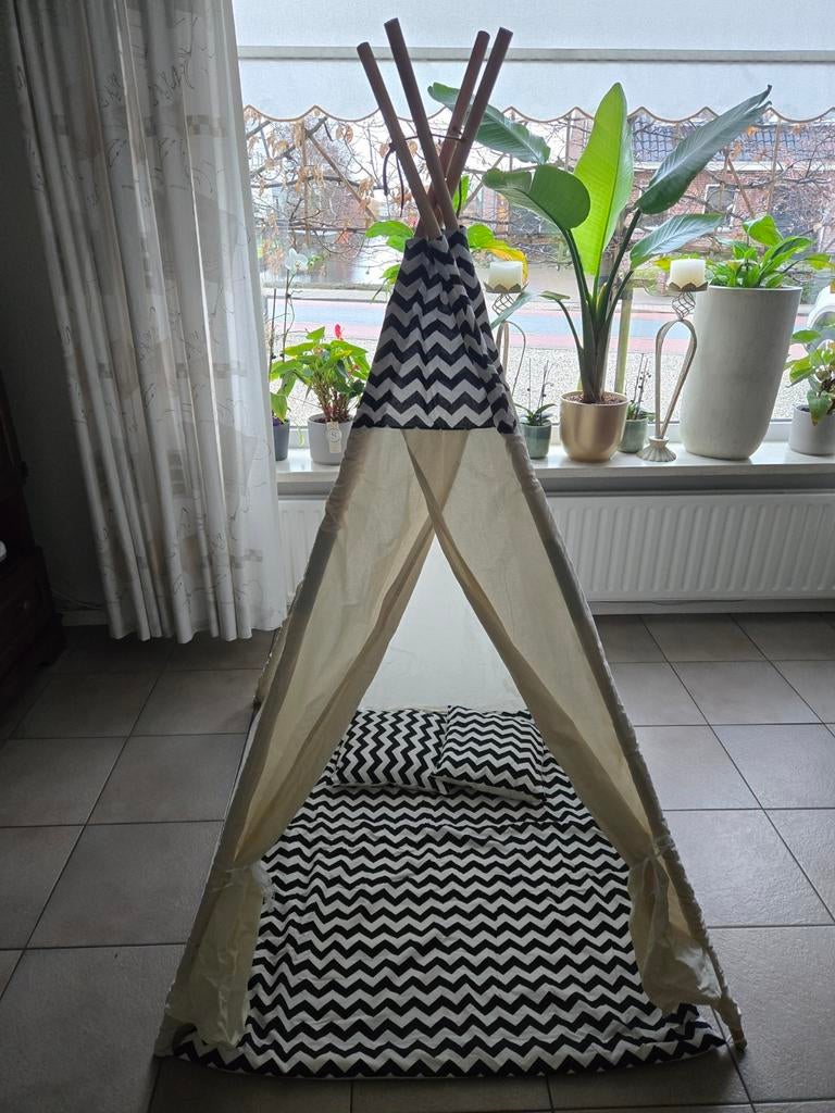 Kinder tipi tent, Ophalen, Gebruikt