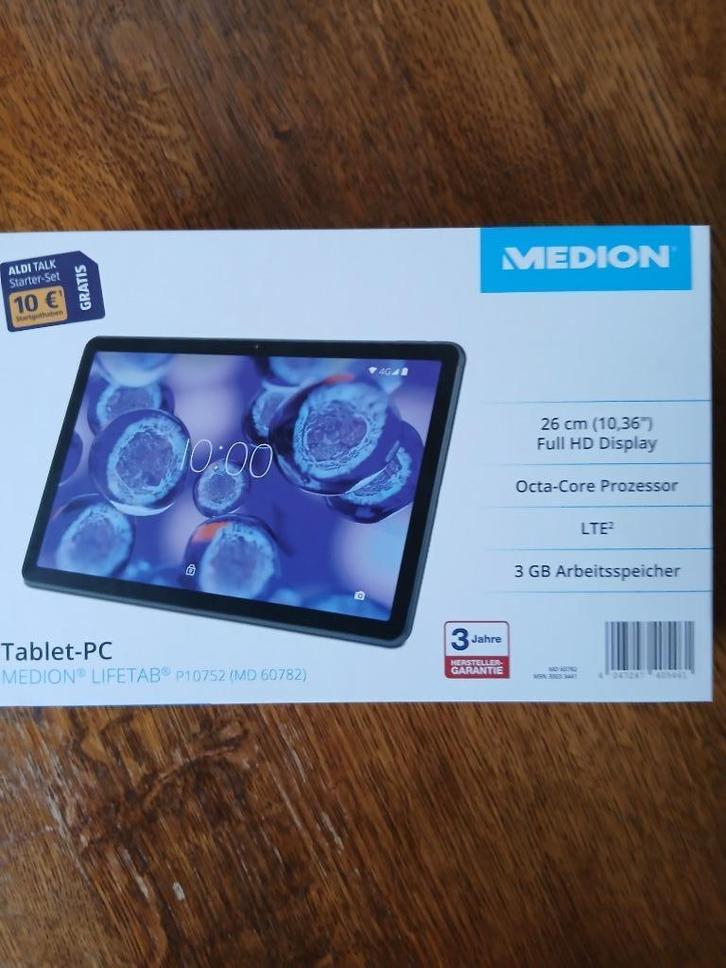 Medion Tablet P10752, Computers en Software, Android Tablets, Zo goed als nieuw, 10 inch, 64 GB, Gps, Uitbreidbaar geheugen, Usb-aansluiting