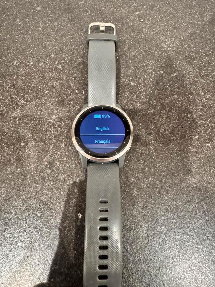 Garmin Vivoactive 4 Music - Gebruikt, met lichte gebruiksspo, Sieraden, Tassen en Uiterlijk, Smartwatches, Gebruikt, Grijs, Afstand