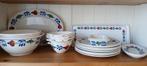 Boerenbont servies, Ophalen