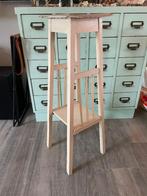 vintage brocante oud plantentafeltje tafeltje bijzettafeltje, Antiek en Kunst, Ophalen of Verzenden