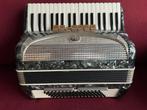 Italiaanse Settimio Soprani accordeon . 80 bas . Musette ., Gebruikt, 80-bas, Met riemen, Toetsaccordeon